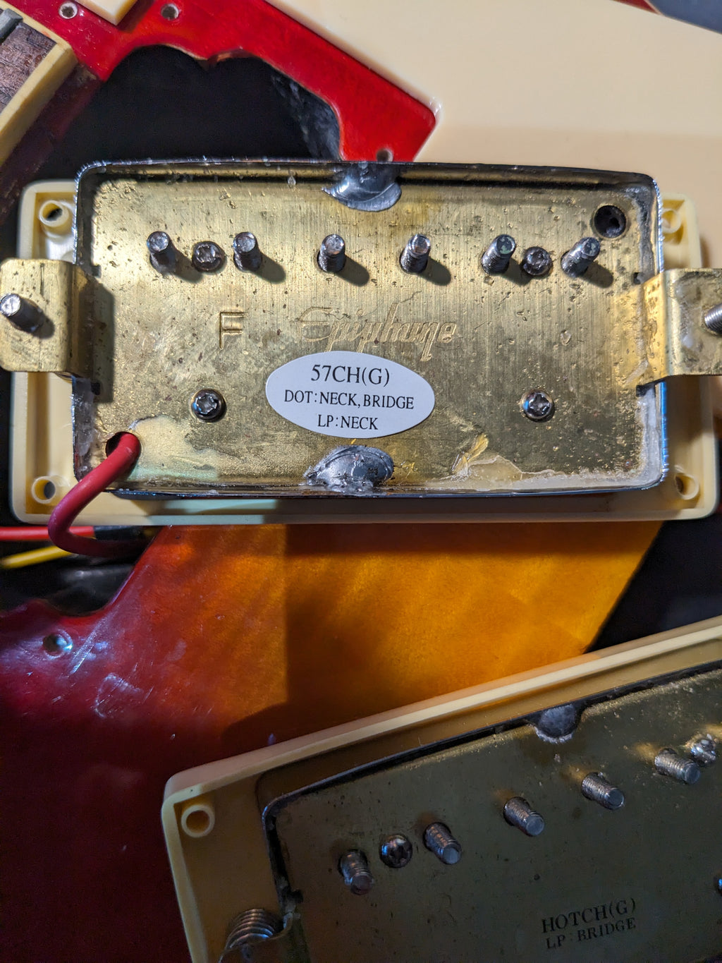 Epiphone Les Paul Standard Cherry Sunburst (2001) Samick, Korea - 'Scarface'