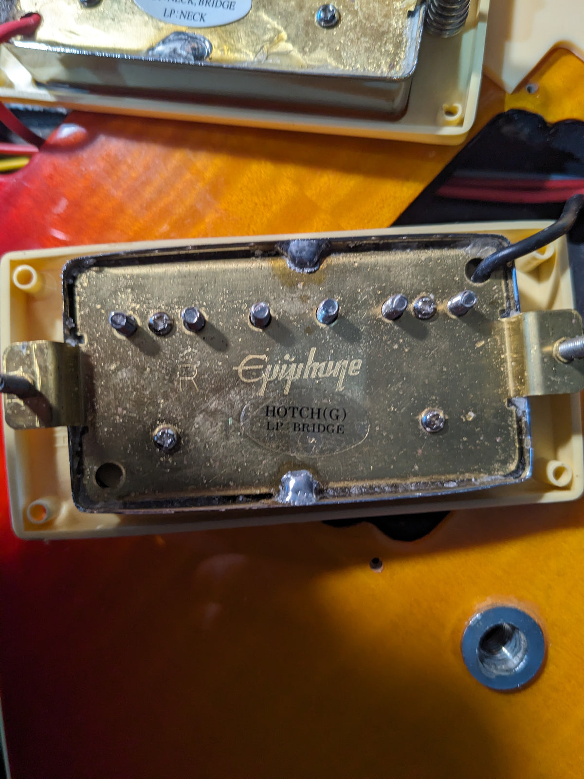 Epiphone Les Paul Standard Cherry Sunburst (2001) Samick, Korea - 'Scarface'