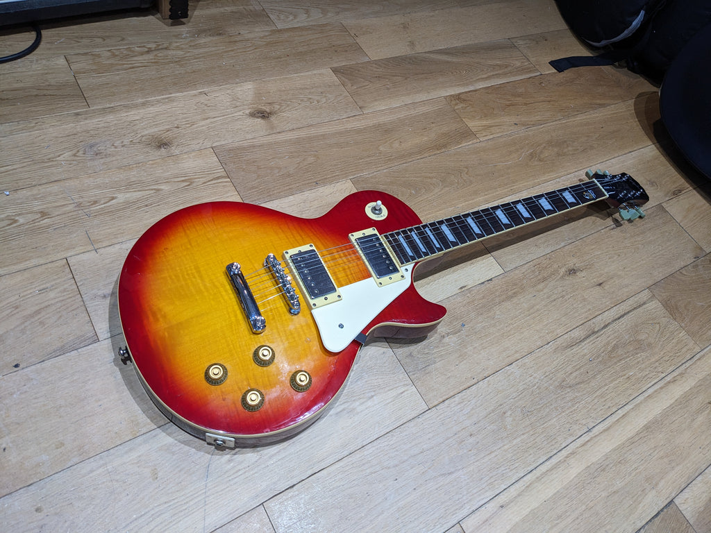 Epiphone Les Paul Standard Cherry Sunburst (2001) Samick, Korea - 'Scarface'