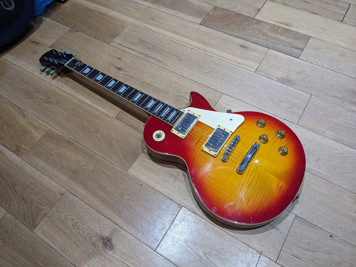 Epiphone Les Paul Standard Cherry Sunburst (2001) Samick, Korea - 'Scarface'