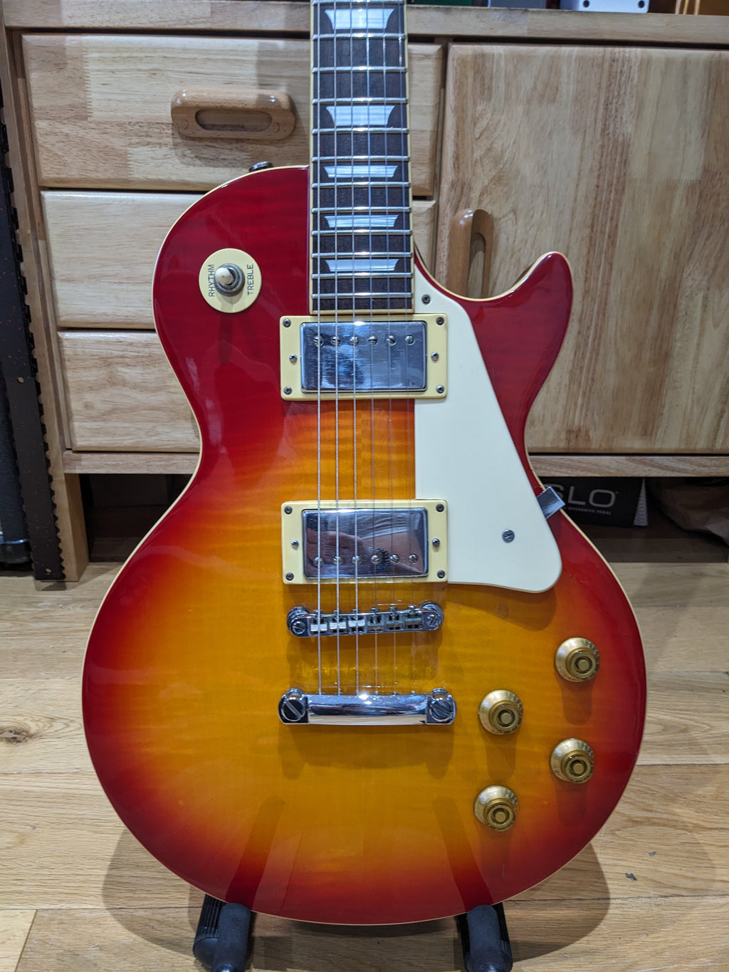 Epiphone Les Paul Standard Cherry Sunburst (2001) Samick, Korea - 'Scarface'
