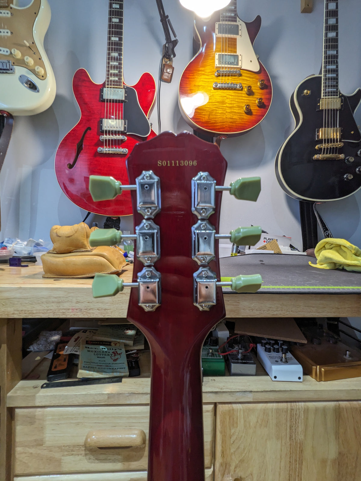 Epiphone Les Paul Standard Cherry Sunburst (2001) Samick, Korea - 'Scarface'
