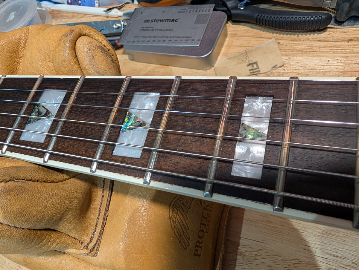 Epiphone Prophecy Les Paul Custom EX Outfit (2012) Ebony FB + Active EMG Pickups