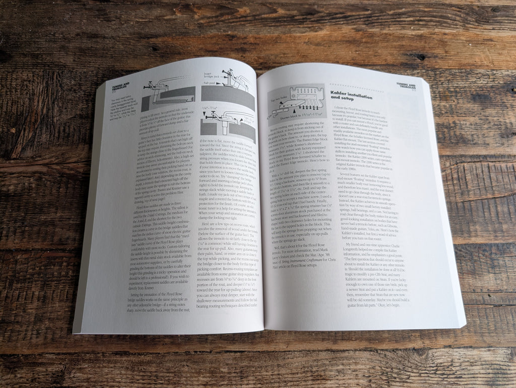 Guitar Player Repair Guide by Dan Erlewine 1994 -Guitar Setup & Maintenance book