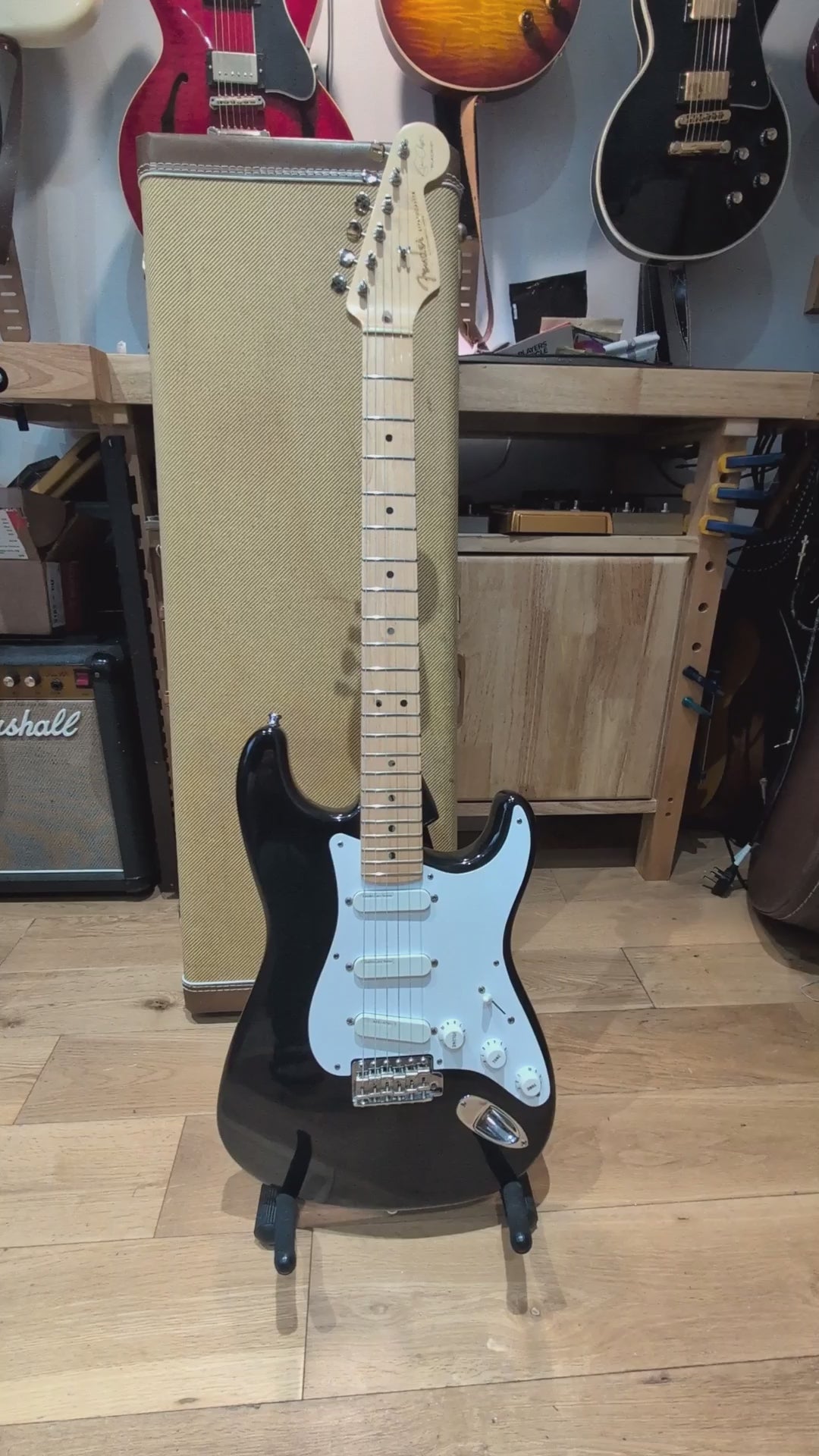 Fender Eric Clapton ‘Blackie’ USA Stratocaster with Fender Lace Sensor Pickups (1999)