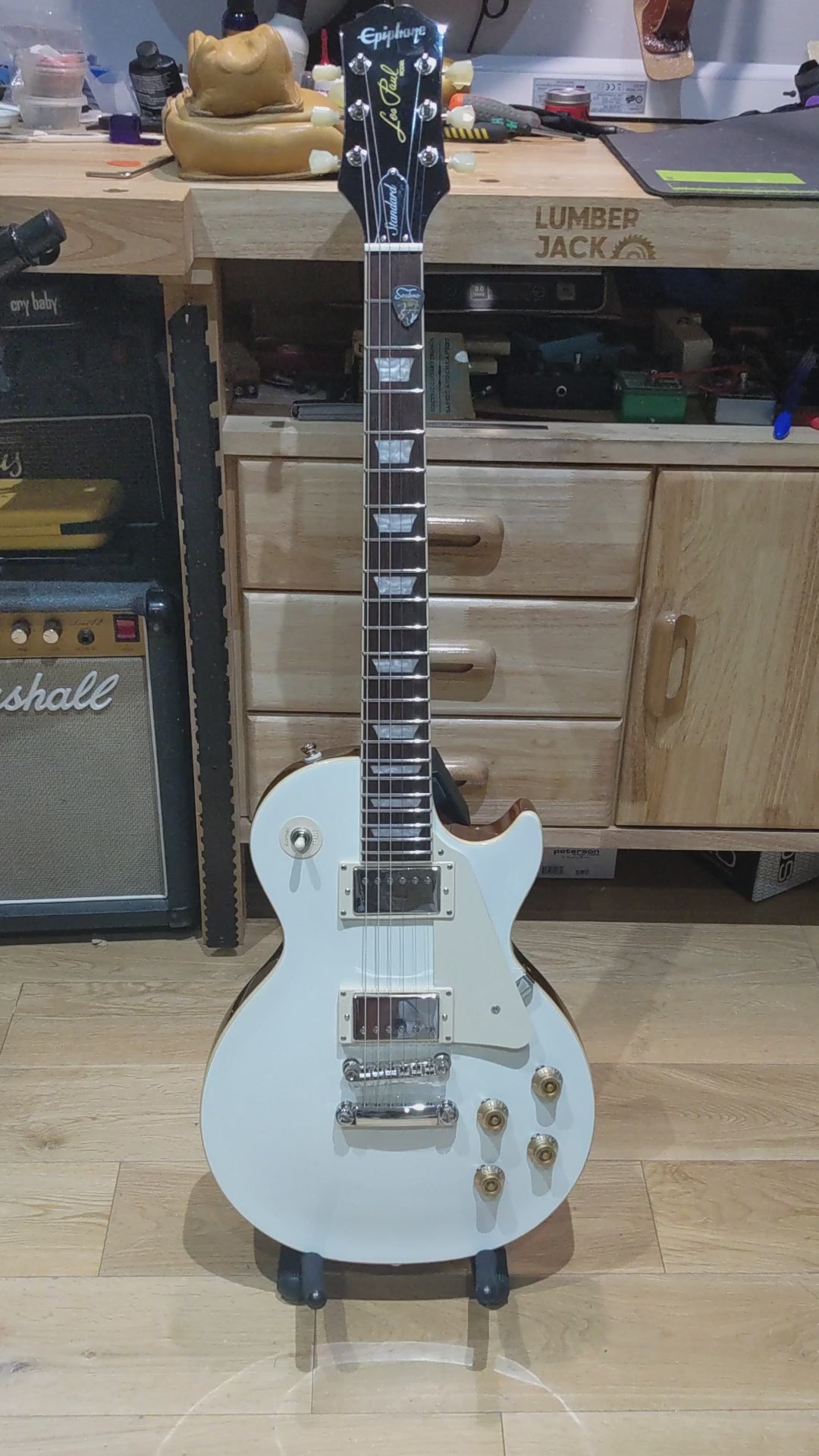 Epiphone Les Paul Standard '50s Plain Top – Classic White (2025)