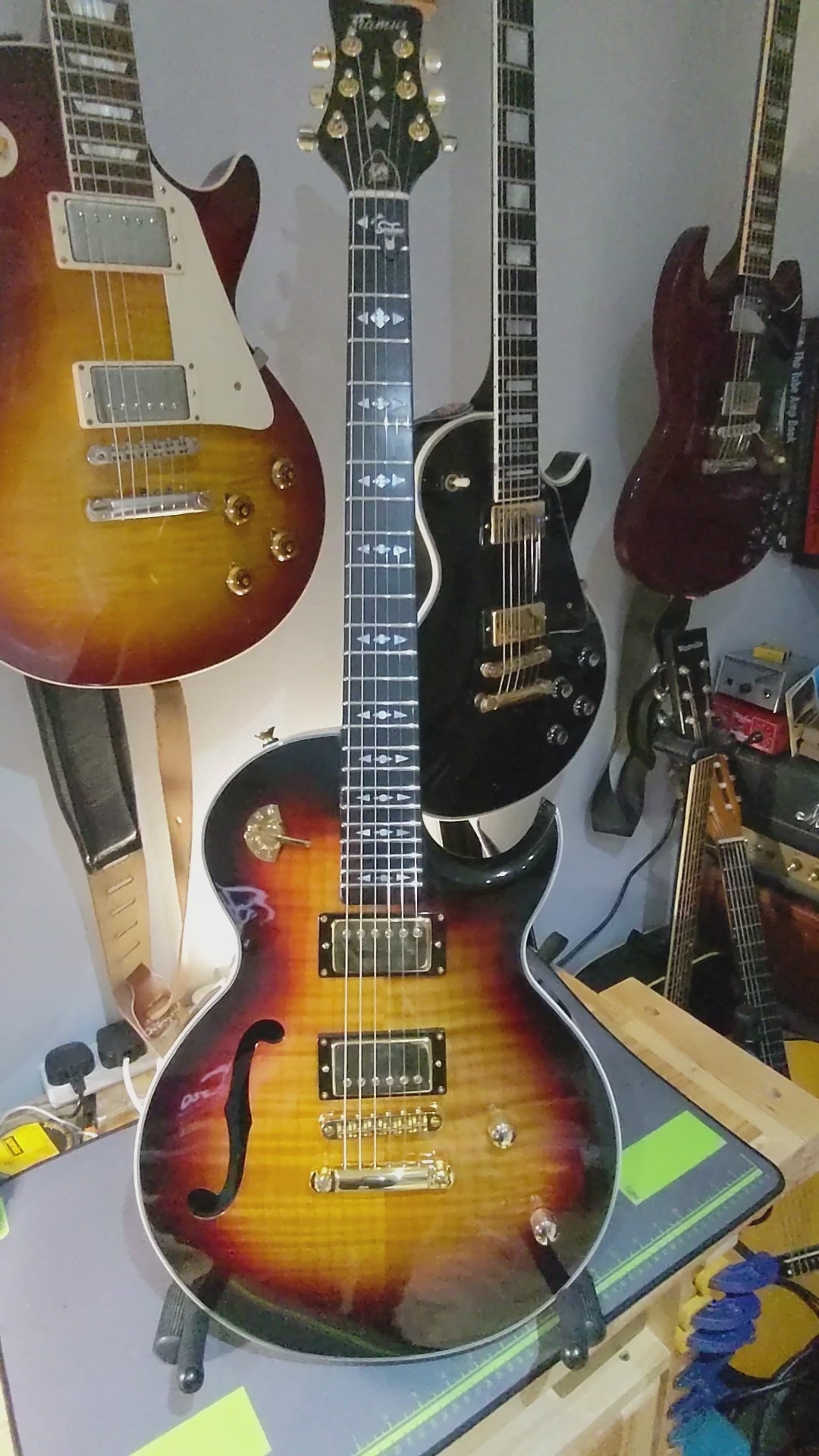 Framus AK74 (Warwick, Germany c.2001) - Refinished in Vintage Sunburst Nitro